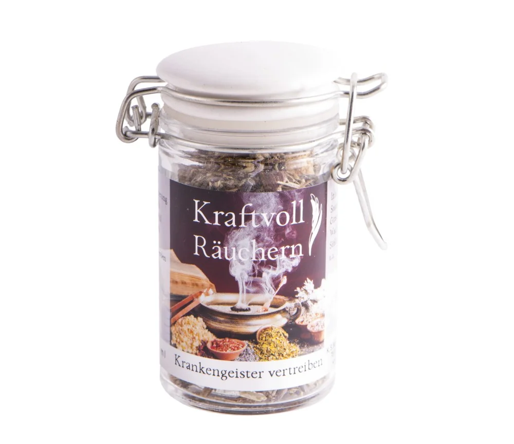 Räucherware - Kraftvoll Räuchern - Krankengeister vertreiben