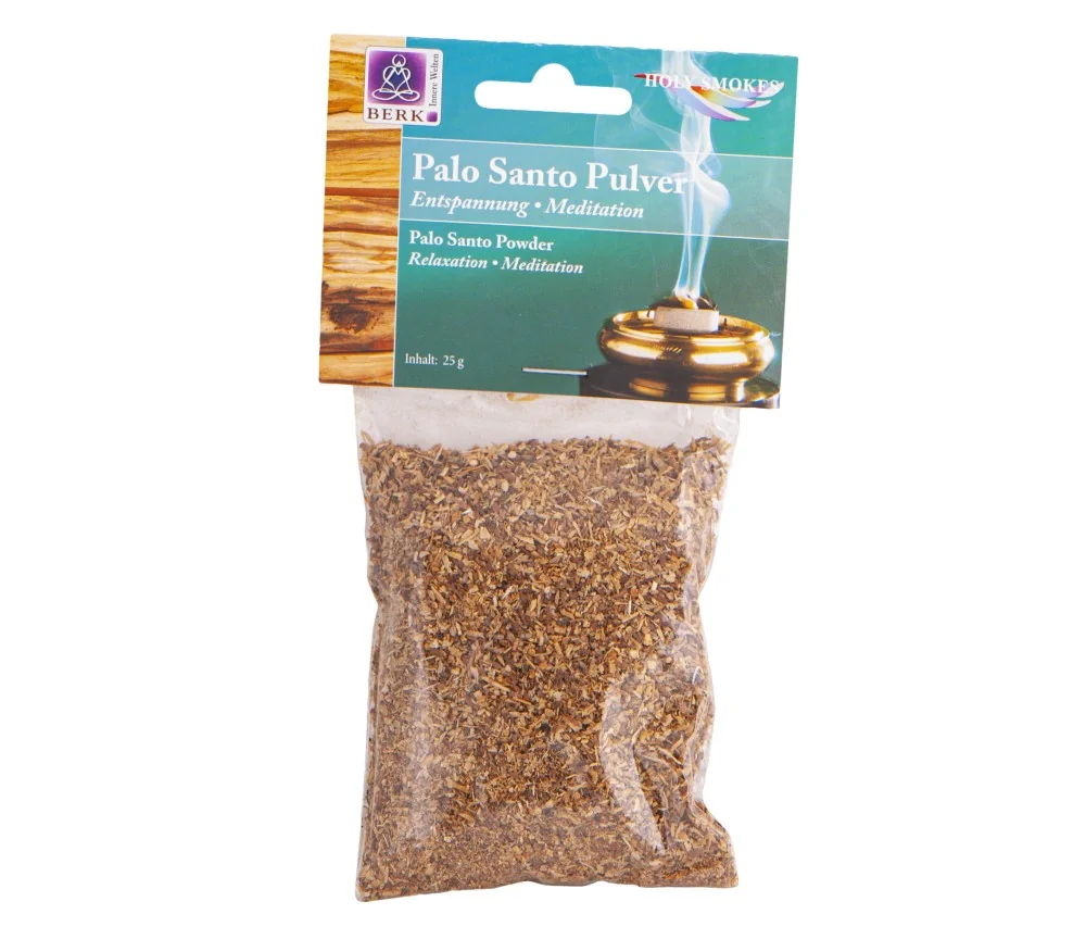 Holy Smokes - Räucherwerk in Tüten - Palo Santo Pulver 25 g, fein