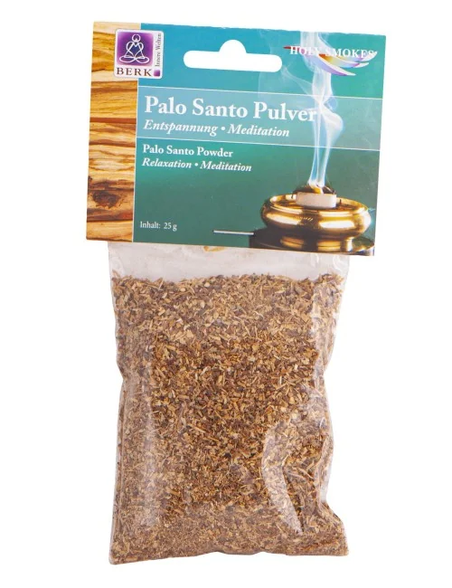 Holy Smokes - Räucherwerk in Tüten - Palo Santo Pulver 25 g, fein