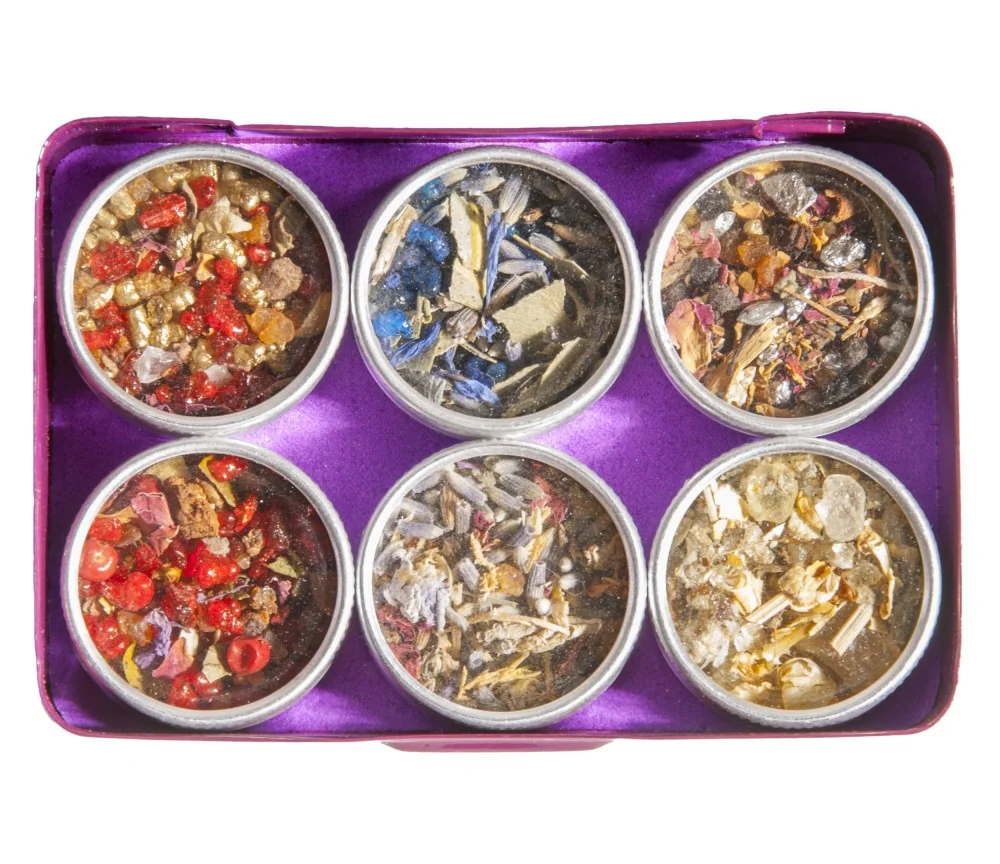 Räuchersortiment - Aufgestiegene Meister - 6 Döschen