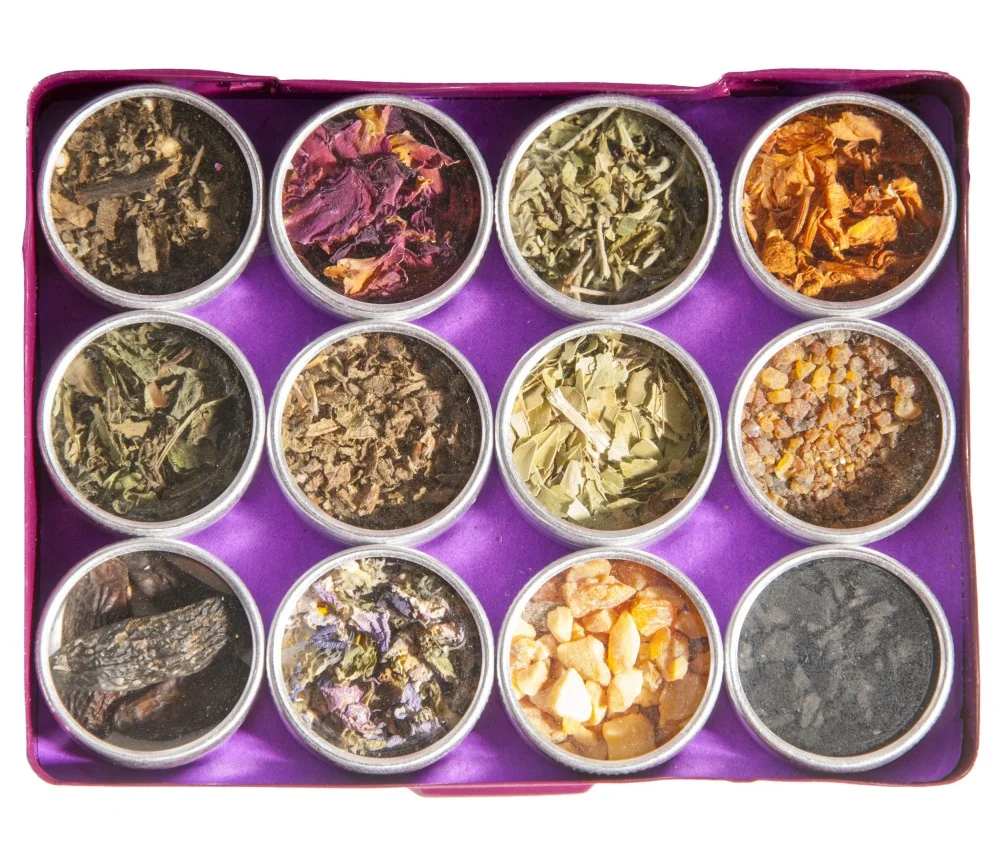 Räuchersortiment - Liebe und Glück - 12 Döschen