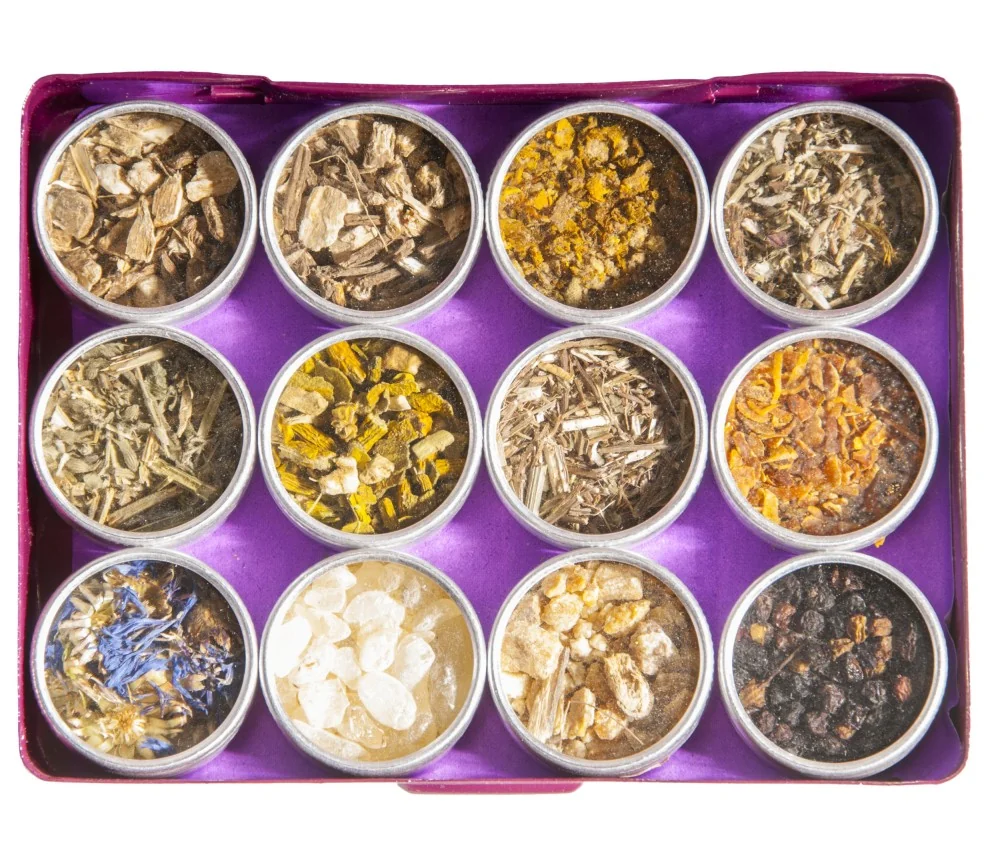 Räuchersortiment - Wahrnehmung - 12 Döschen