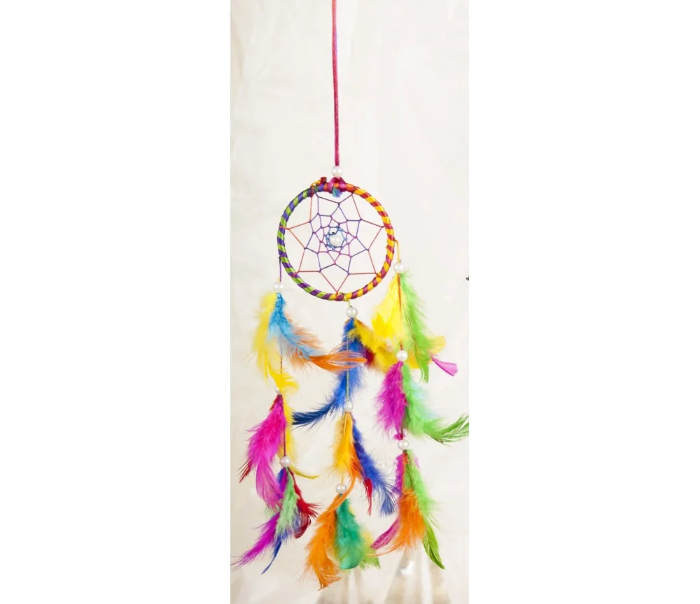 Traumfänger aus Naturmaterialien - Happy Child - ca. 40x7,5 cm