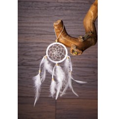 Traumfänger - weiß ca. 25 x 6 cm