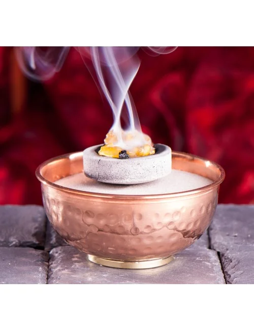 Räucherschale - Kupfer gehämmert ca.11x5cm