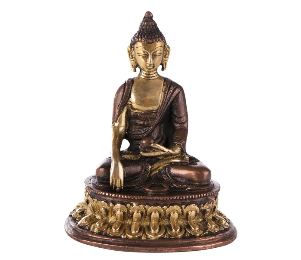 Statue - Buddha - Messing ca. 12 cm