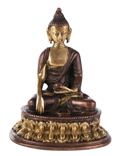 Statue - Buddha - Messing ca. 12 cm