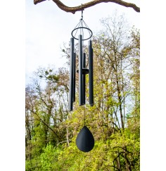 Windklangspiel aus Aluminium ca. 110 cm - für Außen
