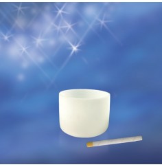 Kristallklangschale ca. 20 cm / 8 " inkl. Gummiring