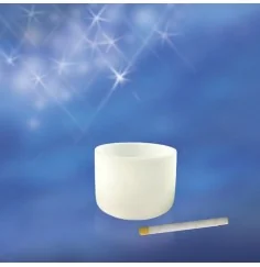 Kristallklangschale ca. 20 cm / 8 " inkl. Gummiring