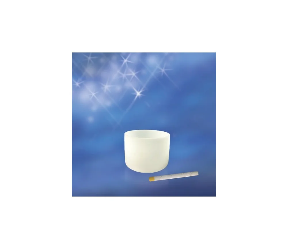 Kristallklangschale ca. 20 cm / 8 " inkl. Gummiring