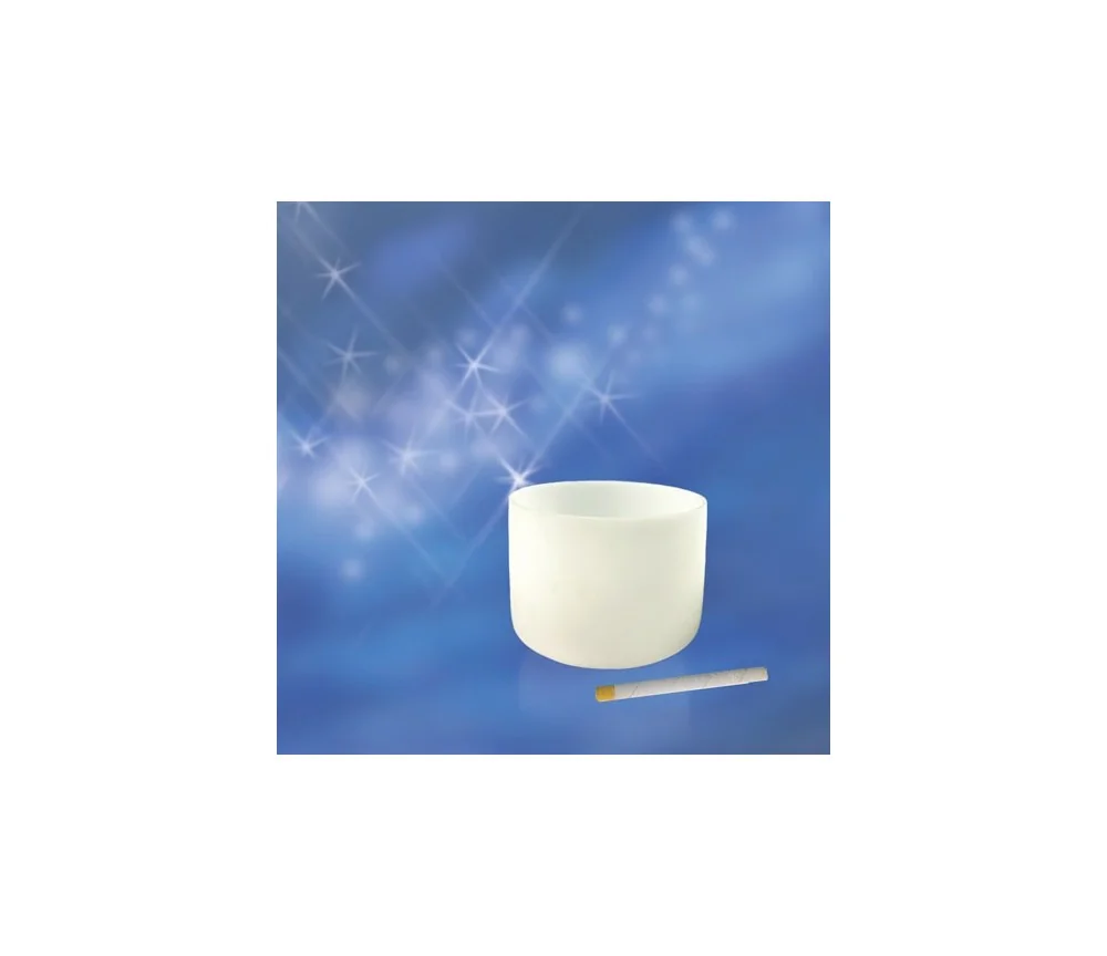 Kristallklangschale ca. 25 cm / 10 " inkl. Gummiring