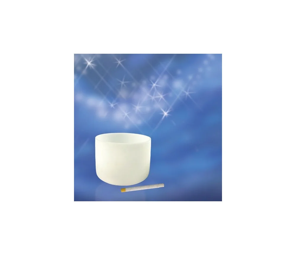 Kristallklangschale ca. 28 cm / 11 " inkl. Gummiring