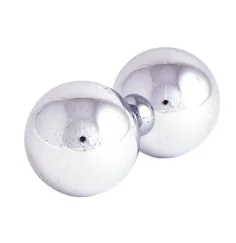 Klangkugeln - silberfarben