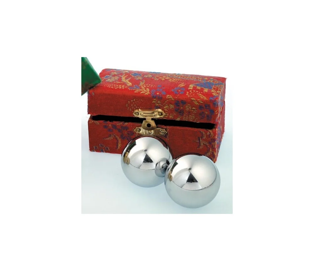 Klangkugeln - silberfarben