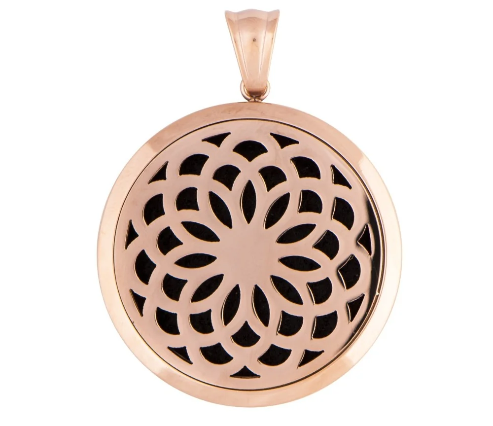 Anhänger - Duftschmuck Kronenchakra, rosé