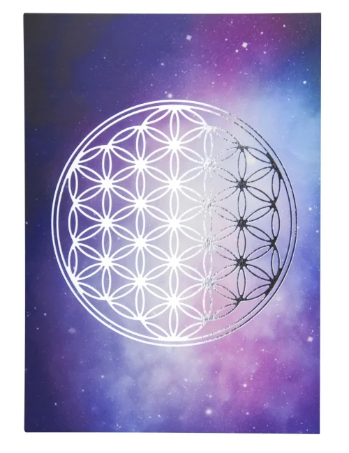 Blume des Lebens Postkarte