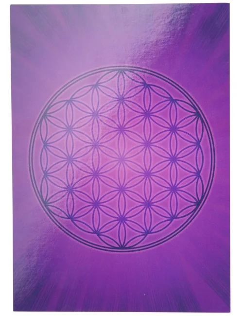 Blume des Lebens Postkarte