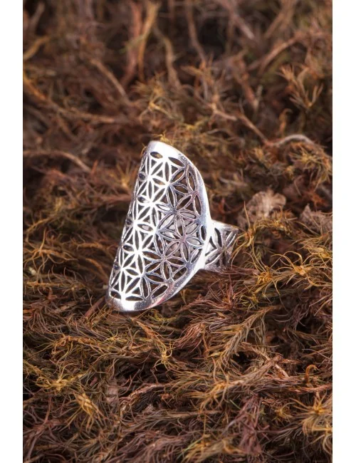Blume des Lebens Ring