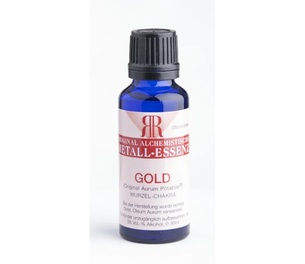 Alchemistische Essenzen - GOLD Essenz, "Aurum Potabile" 30 ml