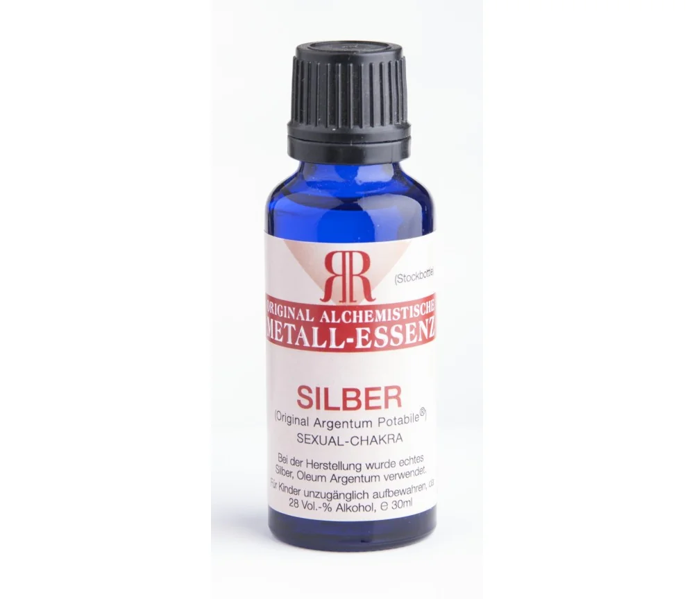 Alchemistische Essenzen - SILBER Essenz, "Argentum Potabile" 30ml
