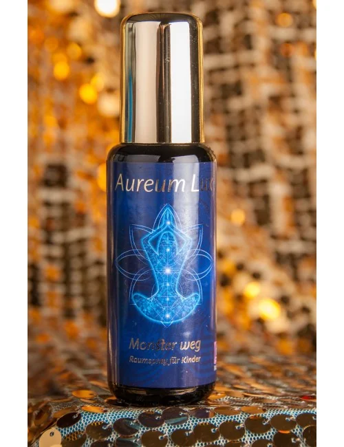 Aureum Lux - Energiestray - Monster weg - Spray für Kinder 50 ml