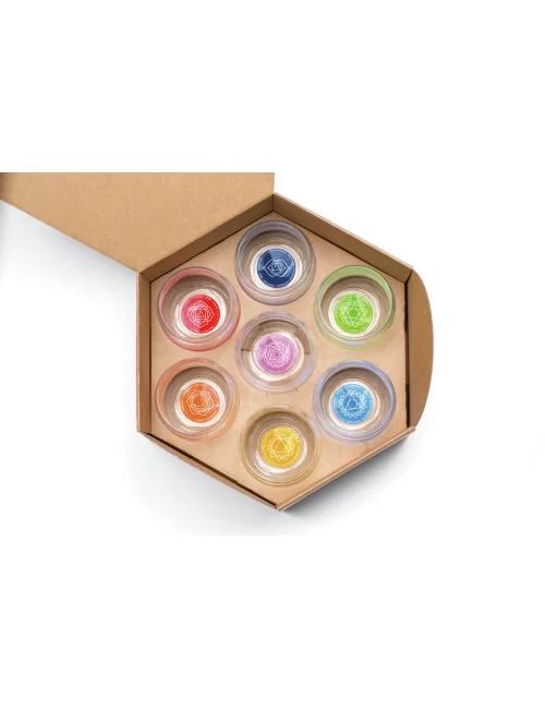 Mythos Gläserset - Chakra - 7er Pack - je Chakra 1x