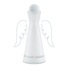 Angel´s Choice Karaffe-  mit weißer Glaskugel Deckel - 1L ca. 25,5 cm