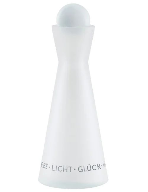 Angel´s Choice Karaffe- mit weißer Glaskugel Deckel - 1L ca. 25,5 cm