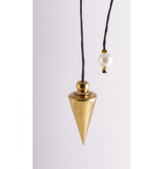 Pendel - Schraubpendel, Messing poliert