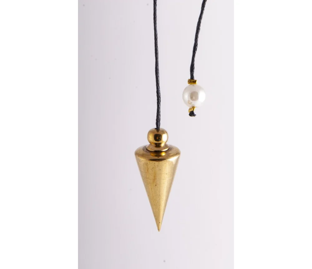 Pendel - Schraubpendel, Messing poliert