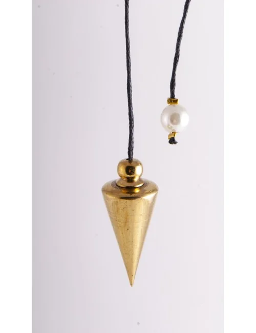 Pendel - Schraubpendel, Messing poliert