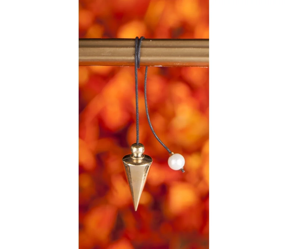 Pendel - Schraubpendel, Messing poliert