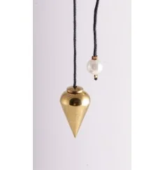 Pendel - Schraubpendel, Messing poliert