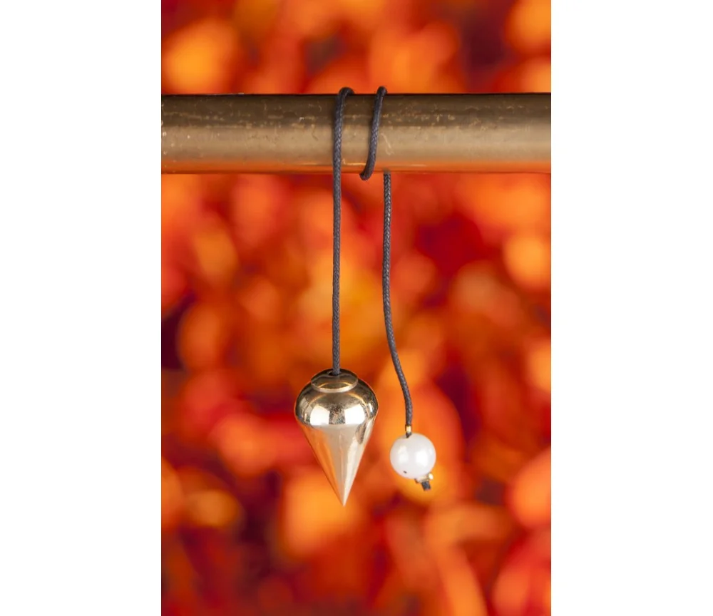 Pendel - Schraubpendel, Messing poliert