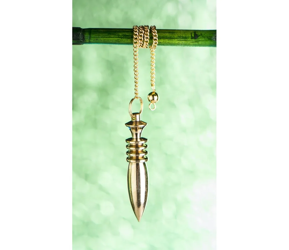 Pendel - Karnakpendel, Messing vergoldet