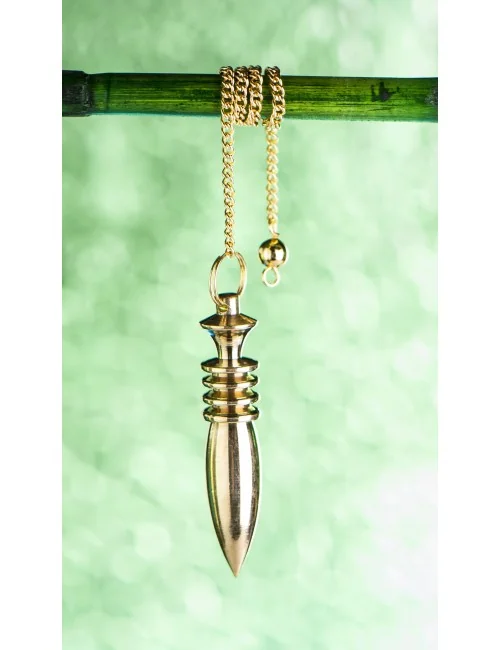 Pendel - Karnakpendel, Messing vergoldet