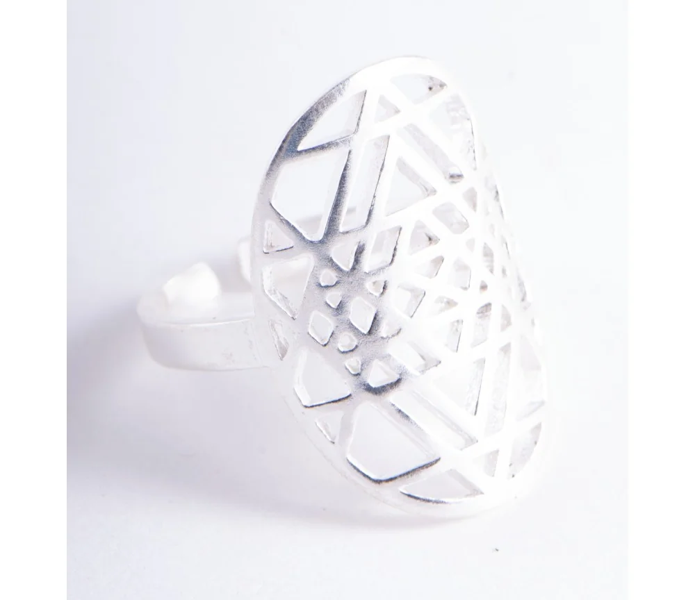 Ring - Shree Yantra offen