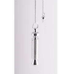 Pendel - Isispendel - Messing versilbert