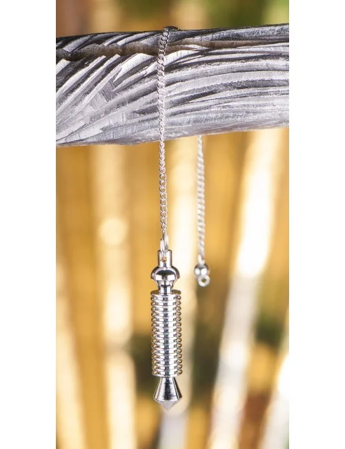 Pendel - Isispendel - Messing versilbert