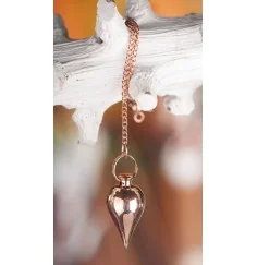 Pendel - Tropfen - Messing verkupfert