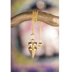 Pendel - Arakpendel, Messing vergoldet