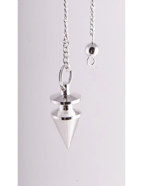 Pendel - Arakpendel, Messing versilbert