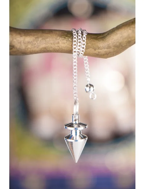 Pendel - Arakpendel, Messing versilbert