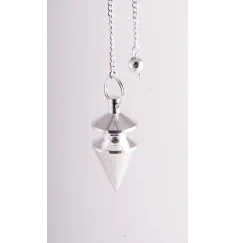 Pendel - Arakpendel, Messing versilbert