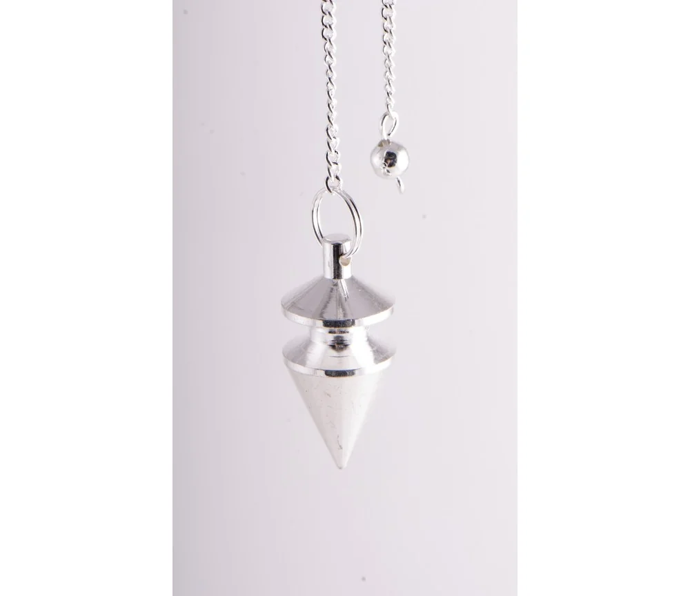 Pendel - Arakpendel, Messing versilbert