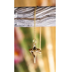 Pendel - Trichterpendel, Messing vergoldet