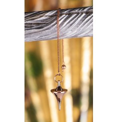 Pendel - Trichterpendel,, Messing verkupfert