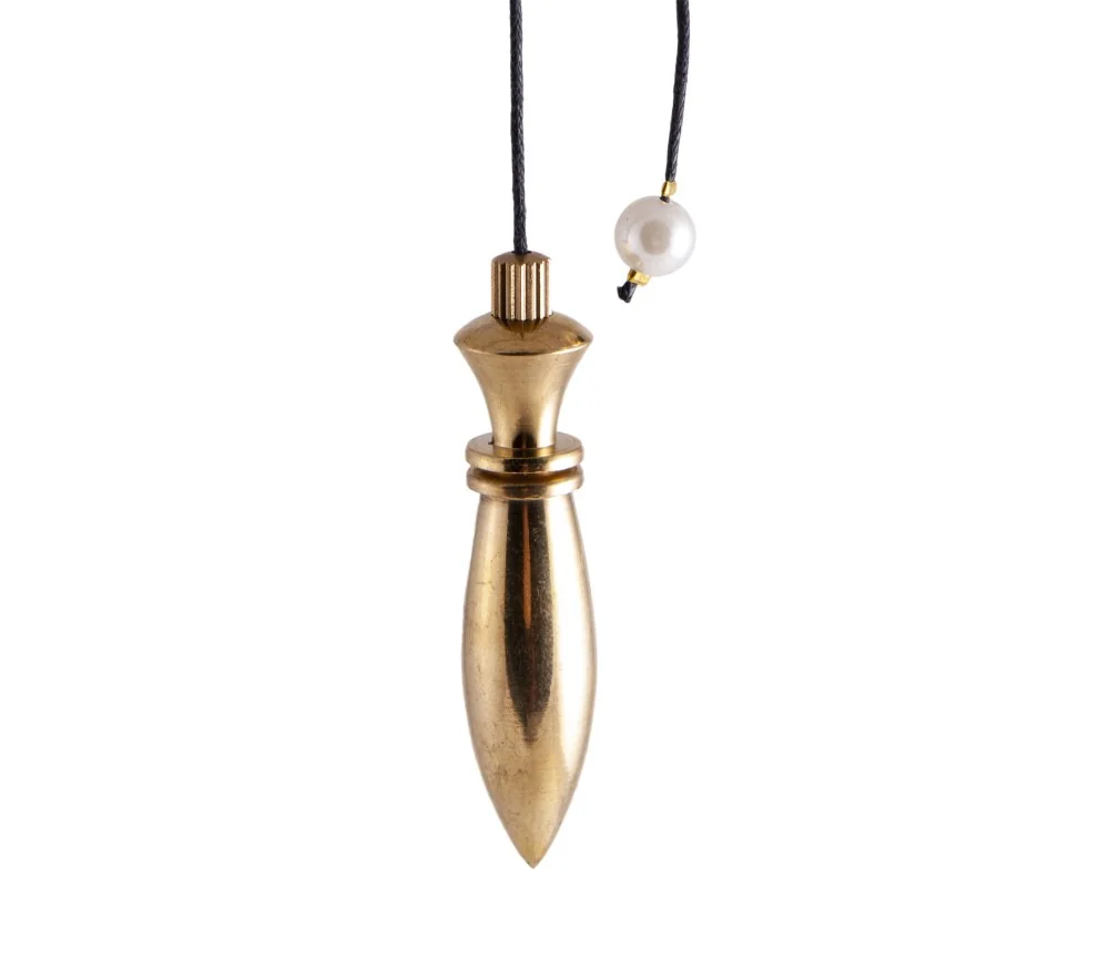 Pendel - Karnakpendel, Messing poliert