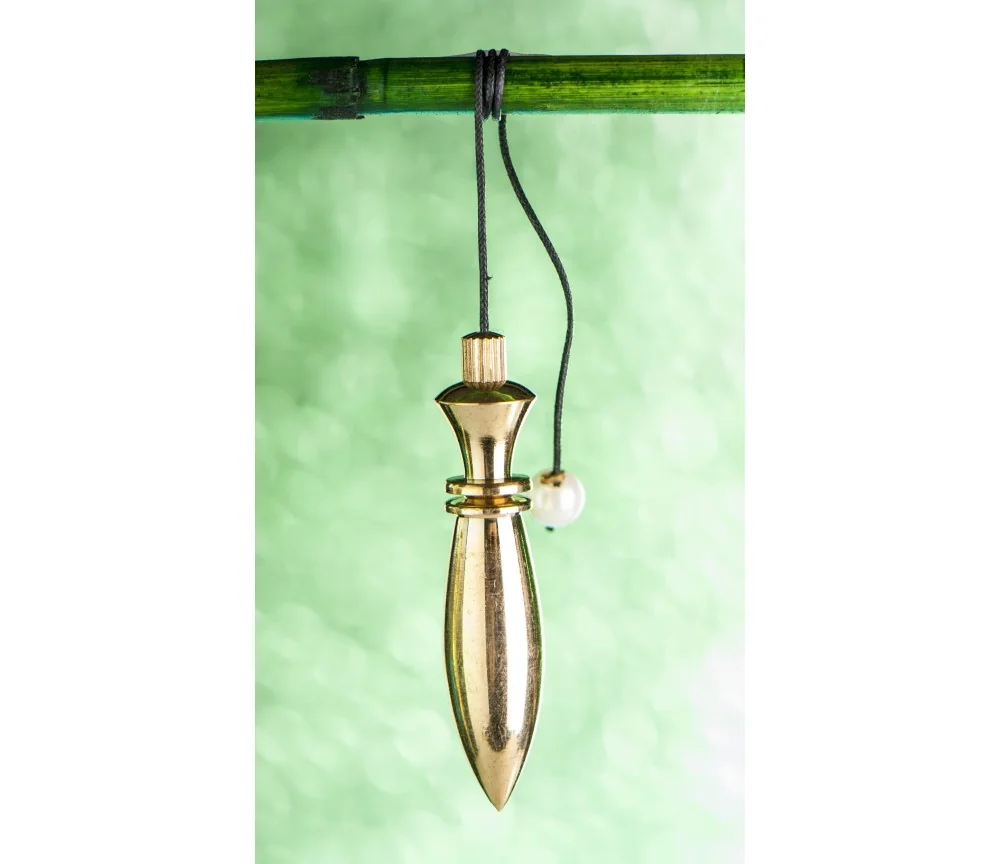 Pendel - Karnakpendel, Messing poliert